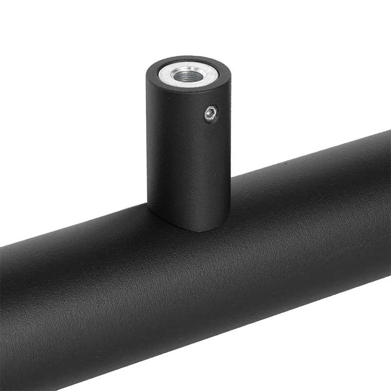 Trapleuning Zwart Blind | Rond