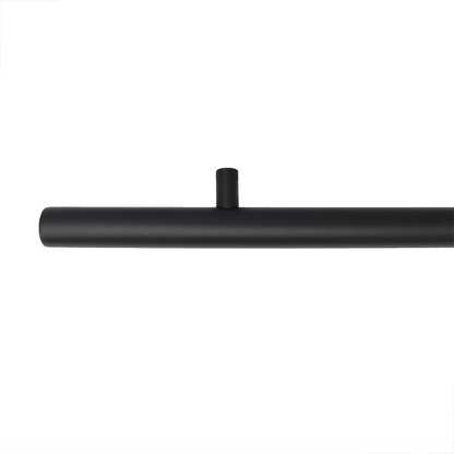 Trapleuning Zwart Blind | Rond