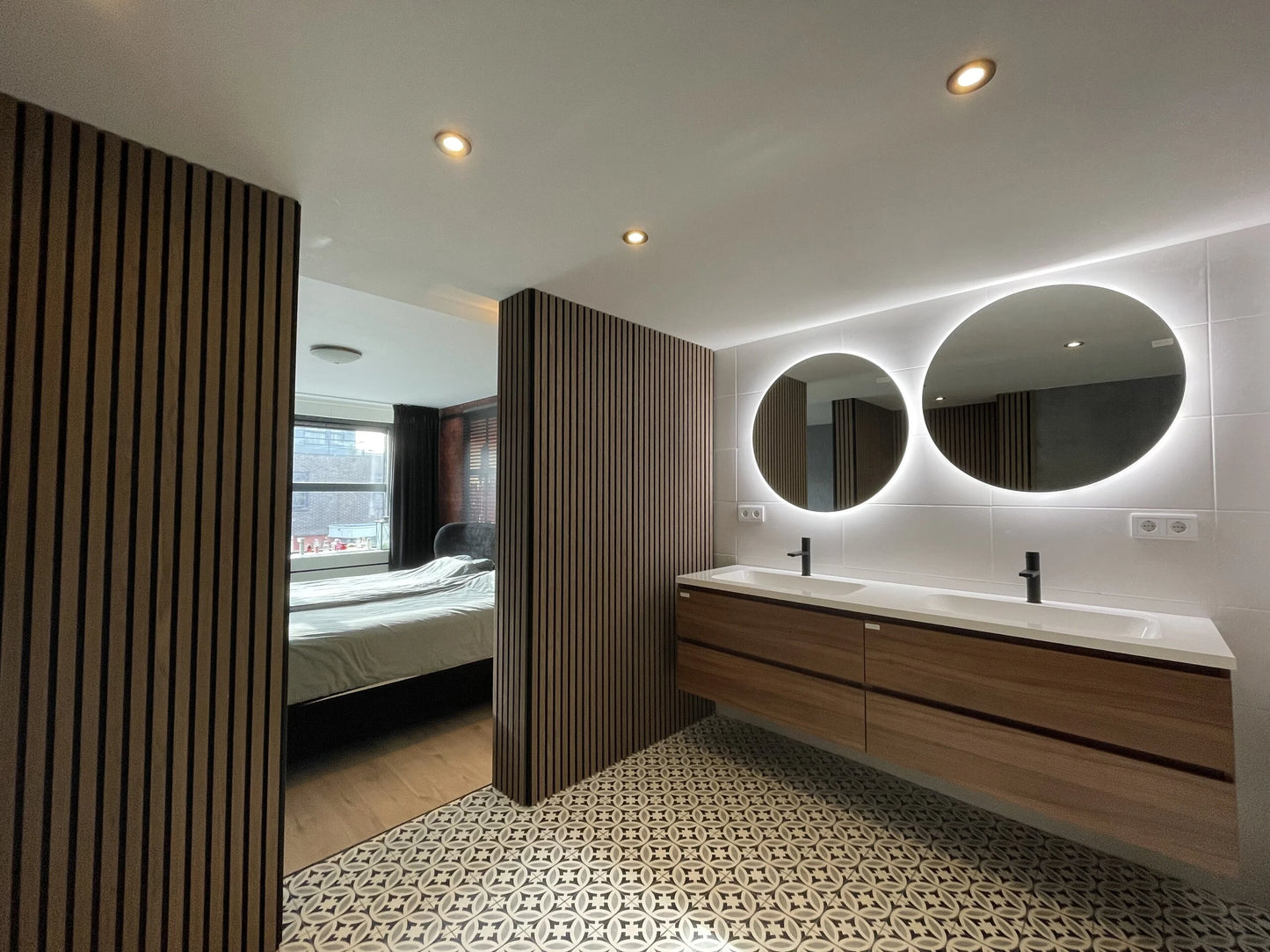 BROWN OAK | Akoestische wandpanelen