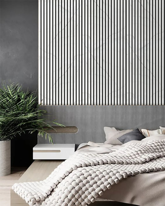 MARMER WHITE | Akoestische wandpanelen