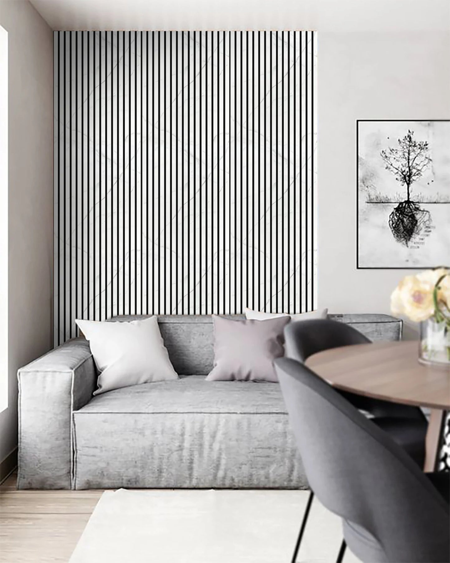 MARMER WHITE | Akoestische wandpanelen