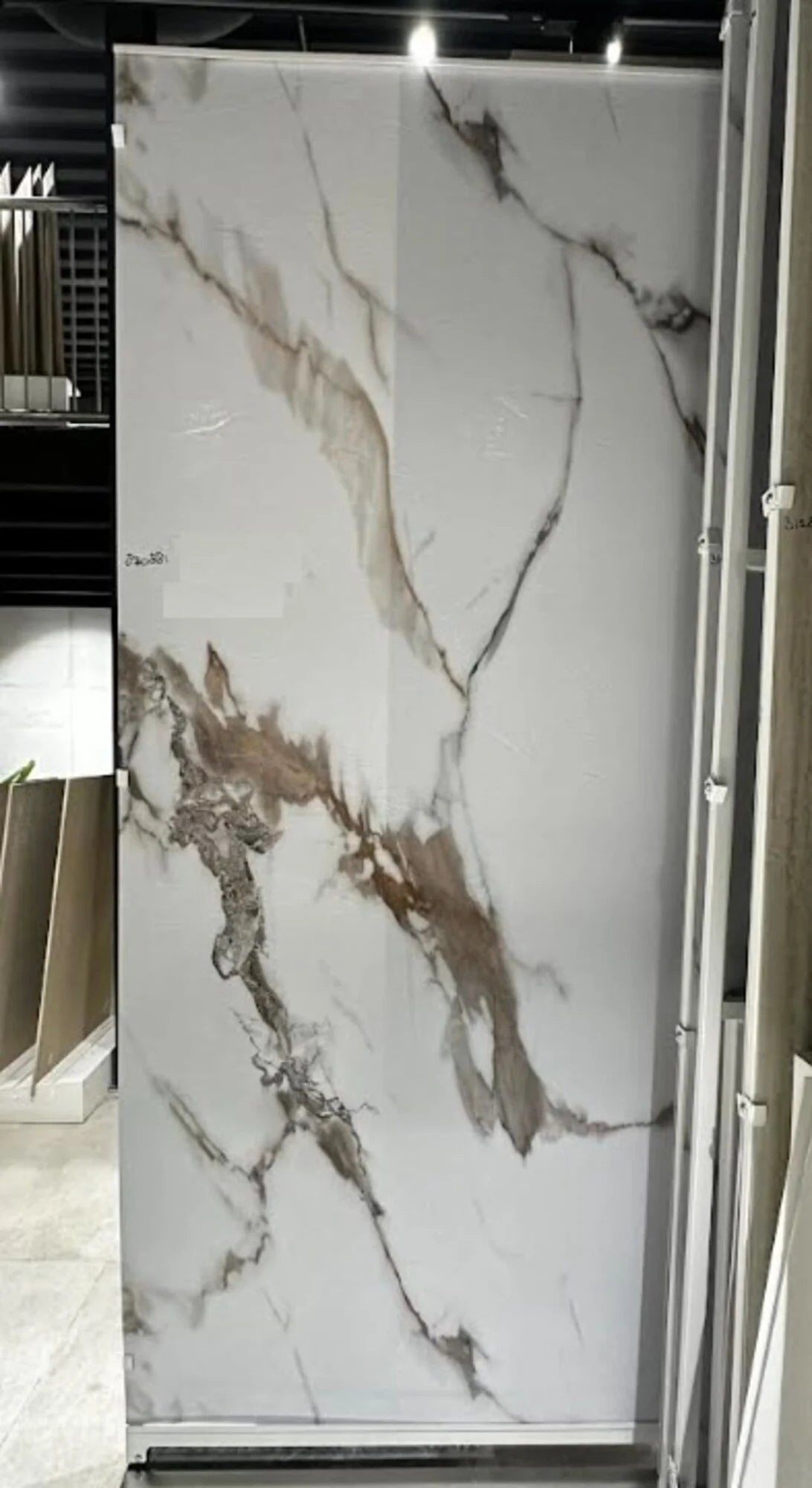 Wit Goud Mat | PVC Wandpaneel