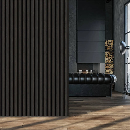 DEEP BLACK OAK | Akoestische wandpanelen