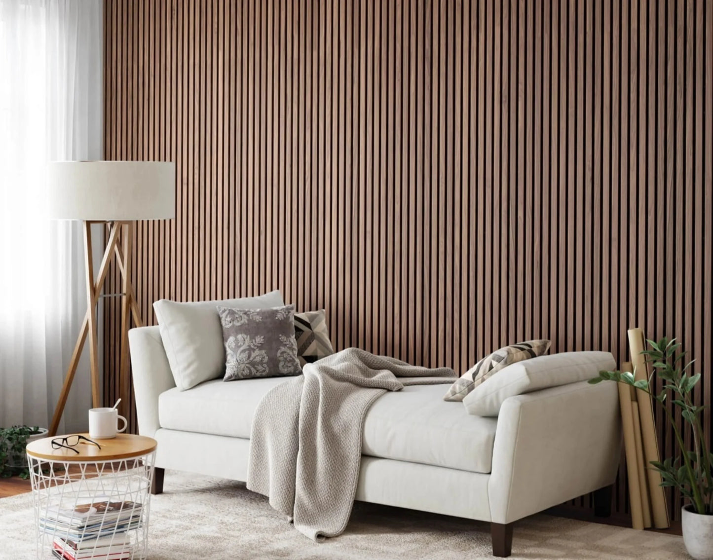WALNUT OAK | Akoestische wandpanelen